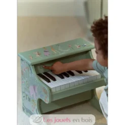 Piano en bois vert Safari Friends - Dès 3 ans - Little Dutch