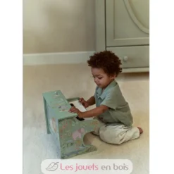 Piano en bois vert Safari Friends - Dès 3 ans - Little Dutch