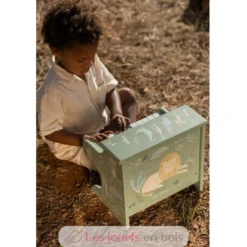 Piano en bois vert Safari Friends - Dès 3 ans - Little Dutch
