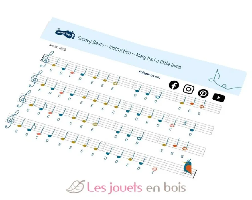 Piano Groovy Beats Multicolore Small Foot Compagny