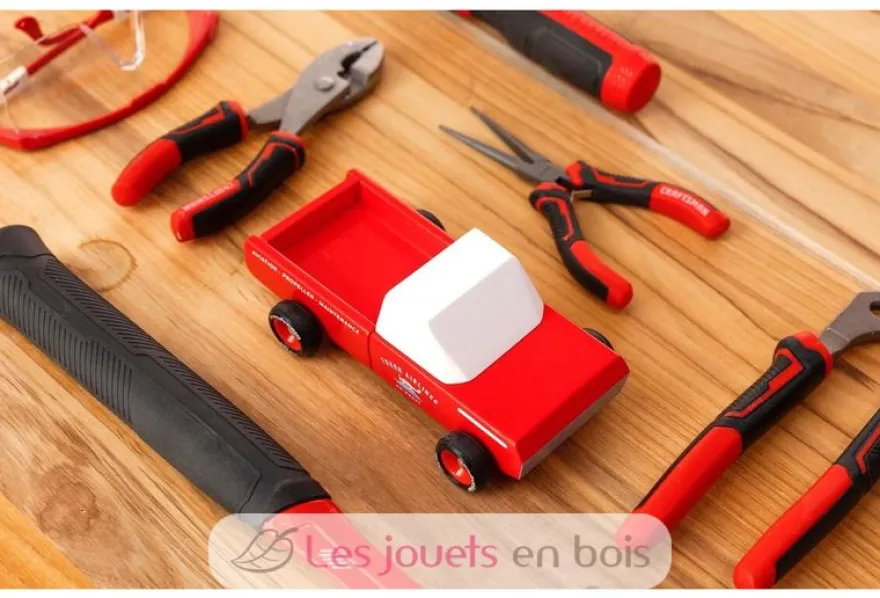 Pick-up Longhorn Red - Candylab Toys