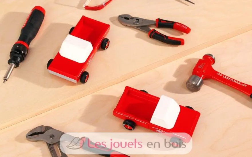 Pick-up Longhorn Red - Candylab Toys