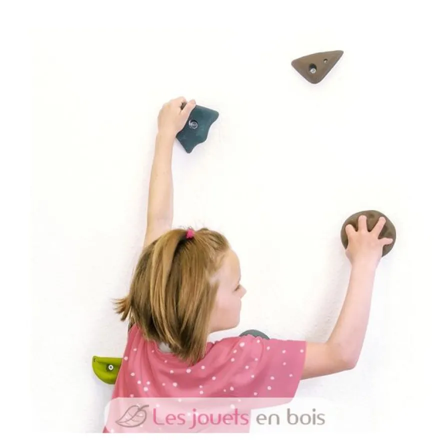 Pierres d'escalade Adventure multicolores Small Foot Compagny