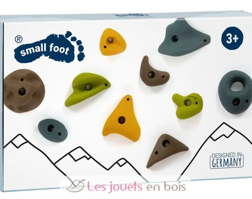 Pierres d'escalade Adventure multicolores Small Foot Compagny