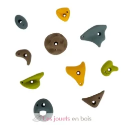 Pierres d'escalade Adventure multicolores Small Foot Compagny