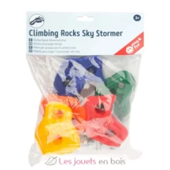 Pierres d'escalade Voltige multicolore Small Foot Compagny