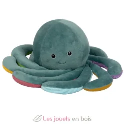 Pieuvre en peluche lestée 1,2 kg - ByAstrup