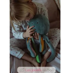 Pieuvre en peluche lestée 1,2 kg - ByAstrup