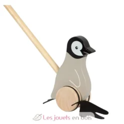 Pingouin à pousser en bois - Small foot