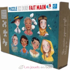 Pionnières de Barbara Brun - Puzzle Michèle Wilson