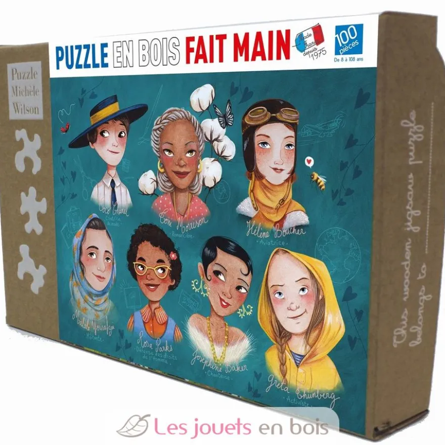 Pionnières de Barbara Brun - Puzzle Michèle Wilson