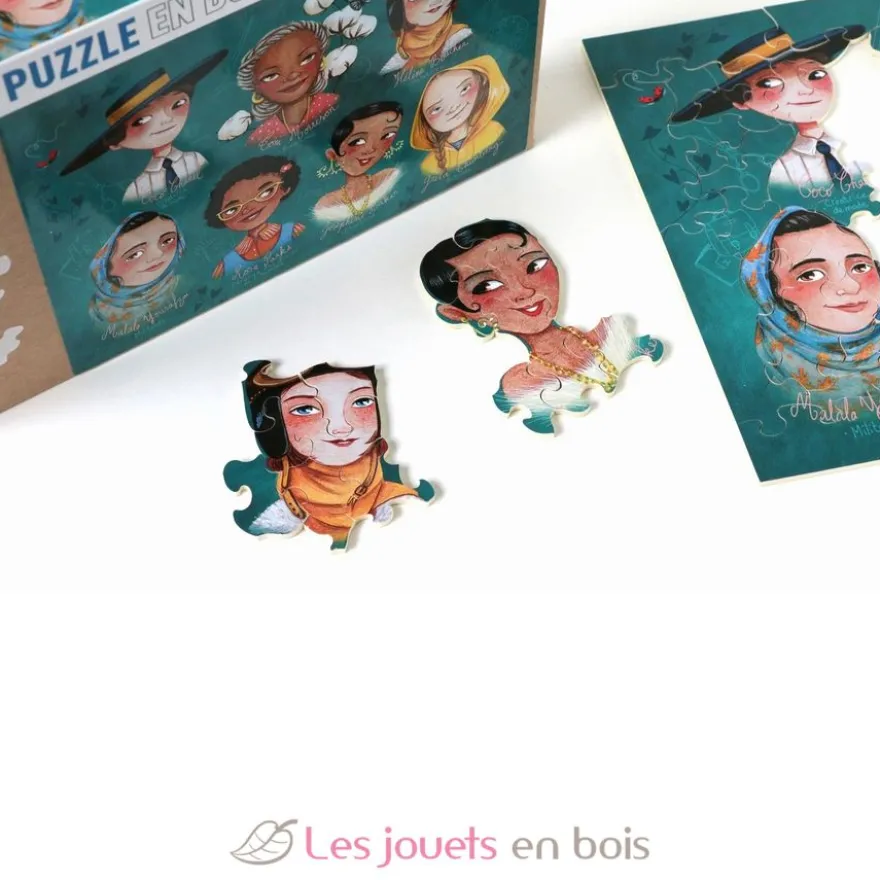 Pionnières de Barbara Brun - Puzzle Michèle Wilson