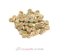 90 pions de loto - Jeujura