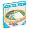 Piste de dés en bois - Jeujura
