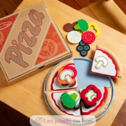 Pizza en feutre - Melissa & Doug