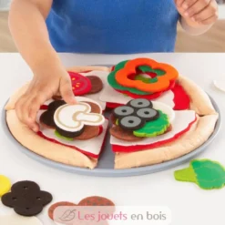 Pizza en feutre - Melissa & Doug