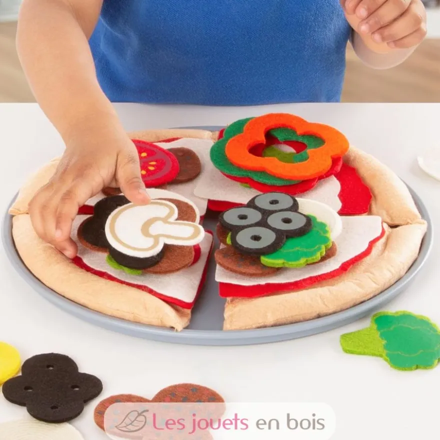 Pizza en feutre - Melissa & Doug