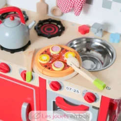 Pizza salami en bois à couper - New Classic Toys