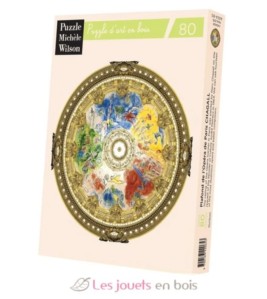 Plafond de l'Opéra de Paris de Chagall - Puzzle Michèle Wilson
