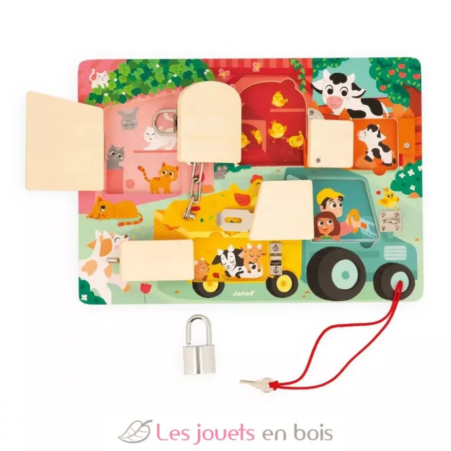 Planche à cadenas La Ferme - Janod