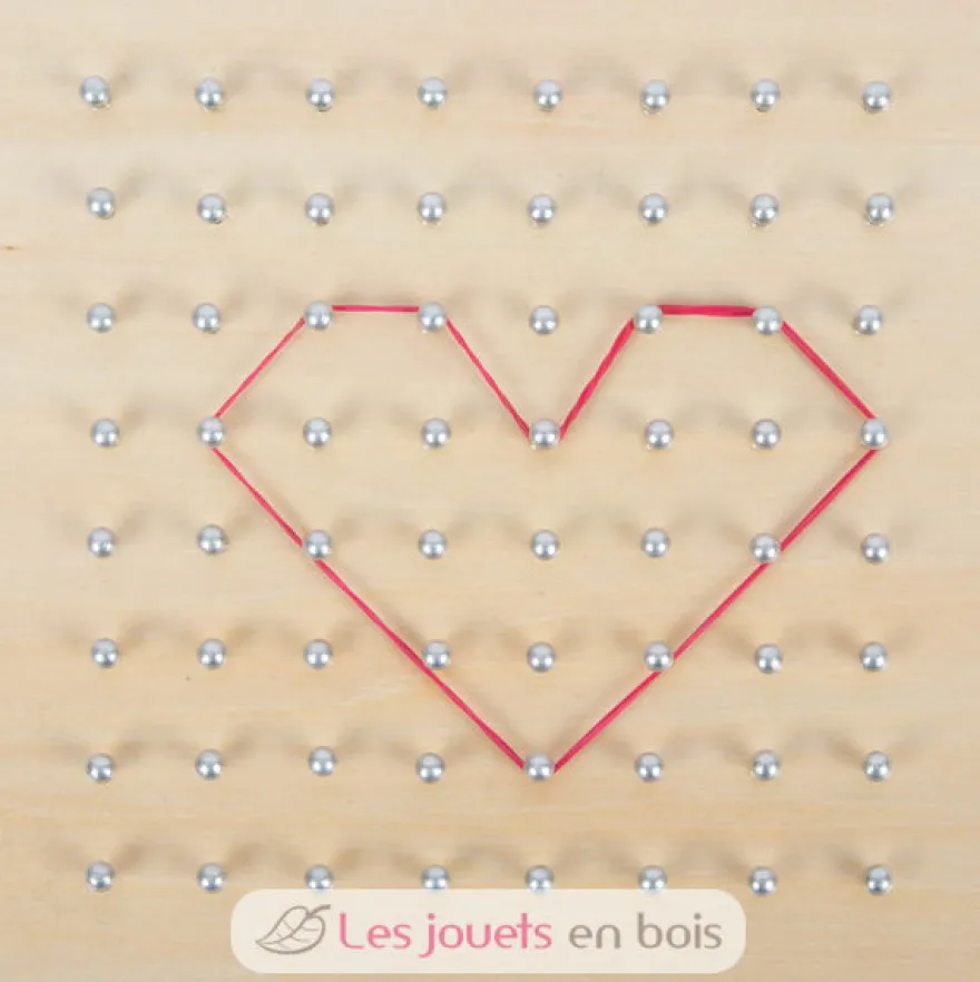 Planche de géométrie en bois - Small Foot company