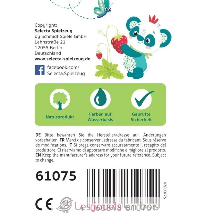 Planche de motricité arrosoir - Selecta