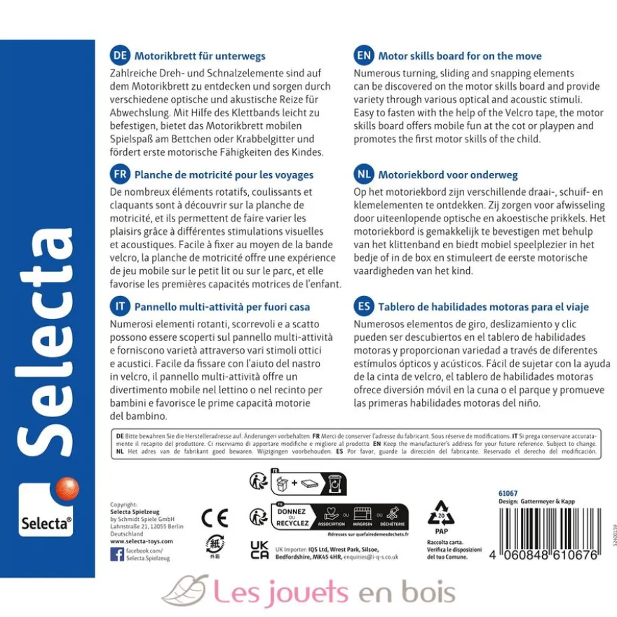 Planche de motricité Carusello - Selecta