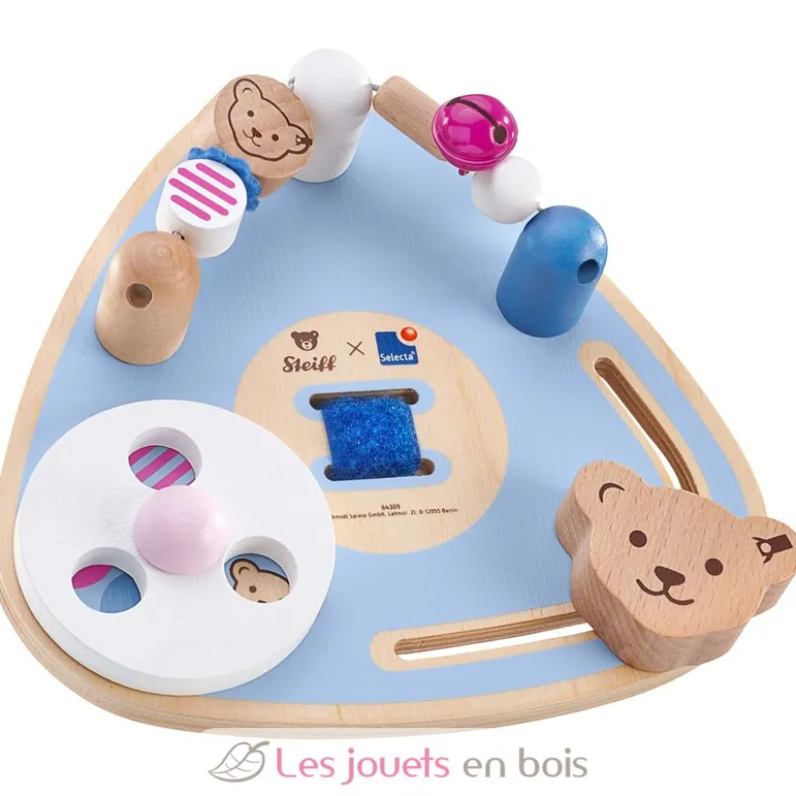 Planche de motricité Ours Steiff bleu - Selecta