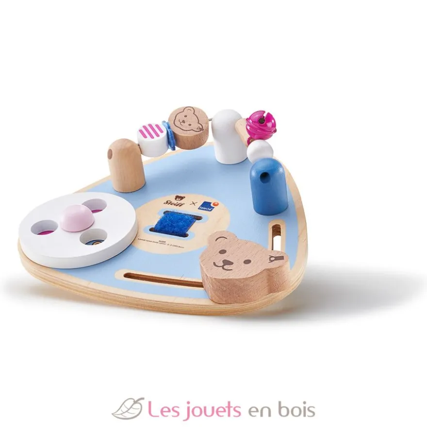 Planche de motricité Ours Steiff bleu - Selecta