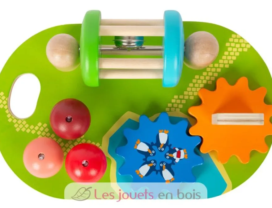 Planche de motricité Parc d'attractions verte Small Foot Compagny