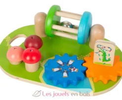 Planche de motricité Parc d'attractions verte Small Foot Compagny