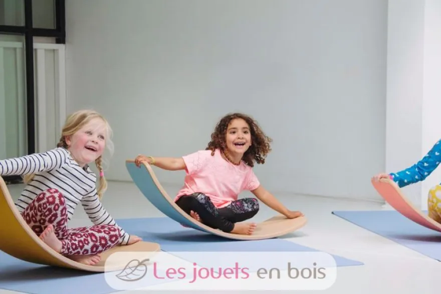 Planche d'équilibre Wobbel Original feuillage vert - Wobbel