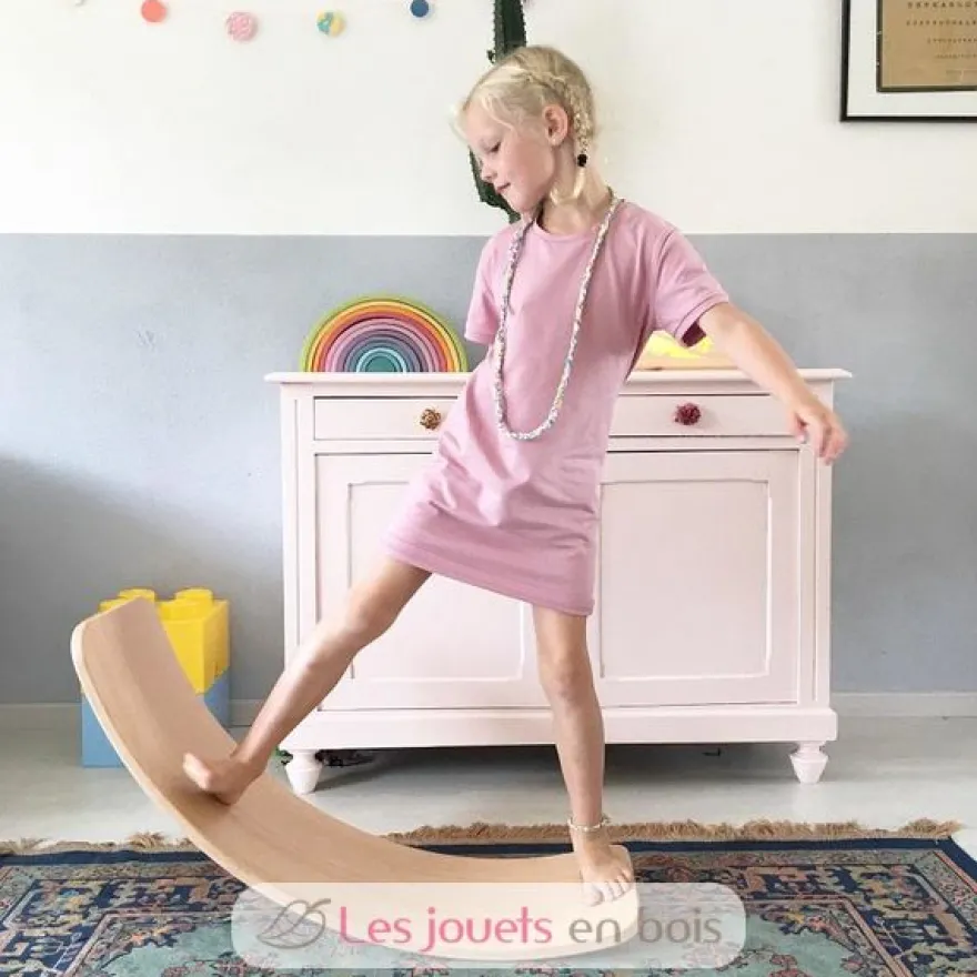 Planche d'équilibre Wobbel Original rouge - Wobbel