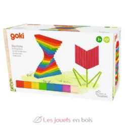 Planchettes en bois multicolores - Goki