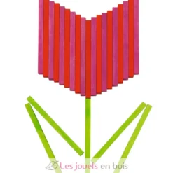 Planchettes en bois multicolores - Goki