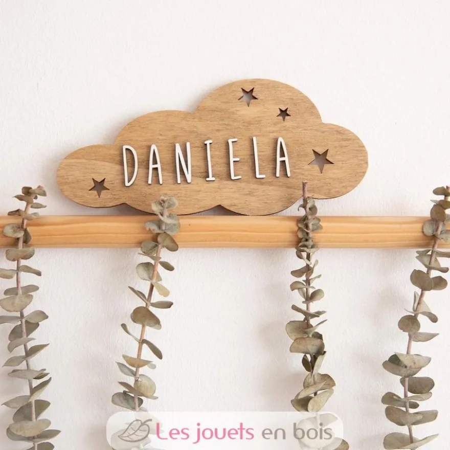 Plaque décorative personnalisable - Nuage - Vintiun