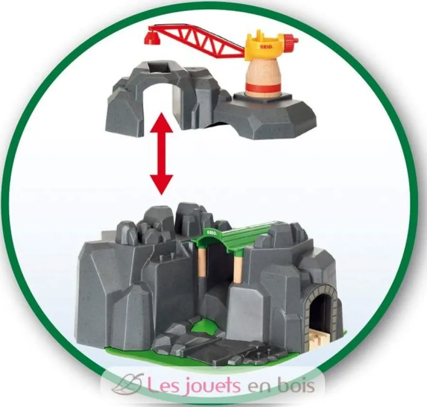 Plateforme grue et tunnels multifonctions - Brio