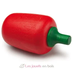 Poivron rouge en bois - Erzi