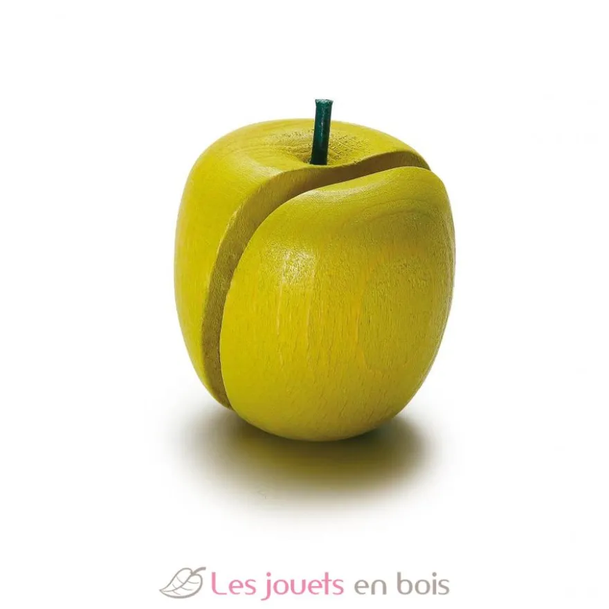 Pomme en bois à couper - Erzi