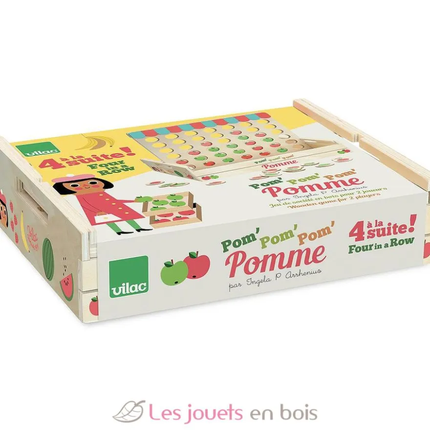 Pom Pom Pom Pomme Ingela P. Arrhenius - Vilac