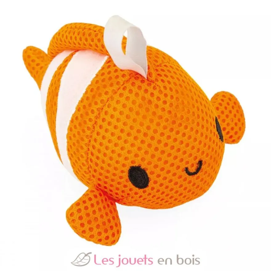 3 éponges de bain animaux marins - Janod