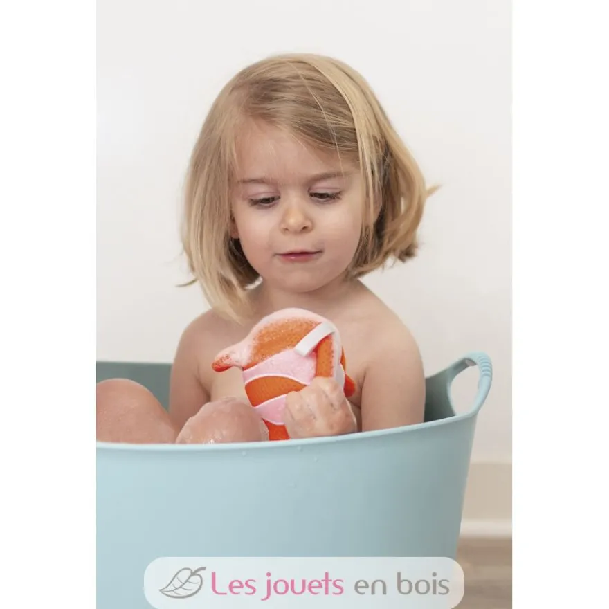 5 éponges de bain Barboteurs marins - Janod