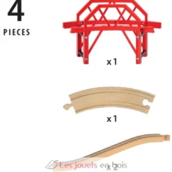 Pont courbe - Brio