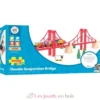 Pont suspendu à trois travées - Bigjigs Toys