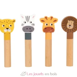 Pop-up animaux sauteurs Safari - Small Foot company