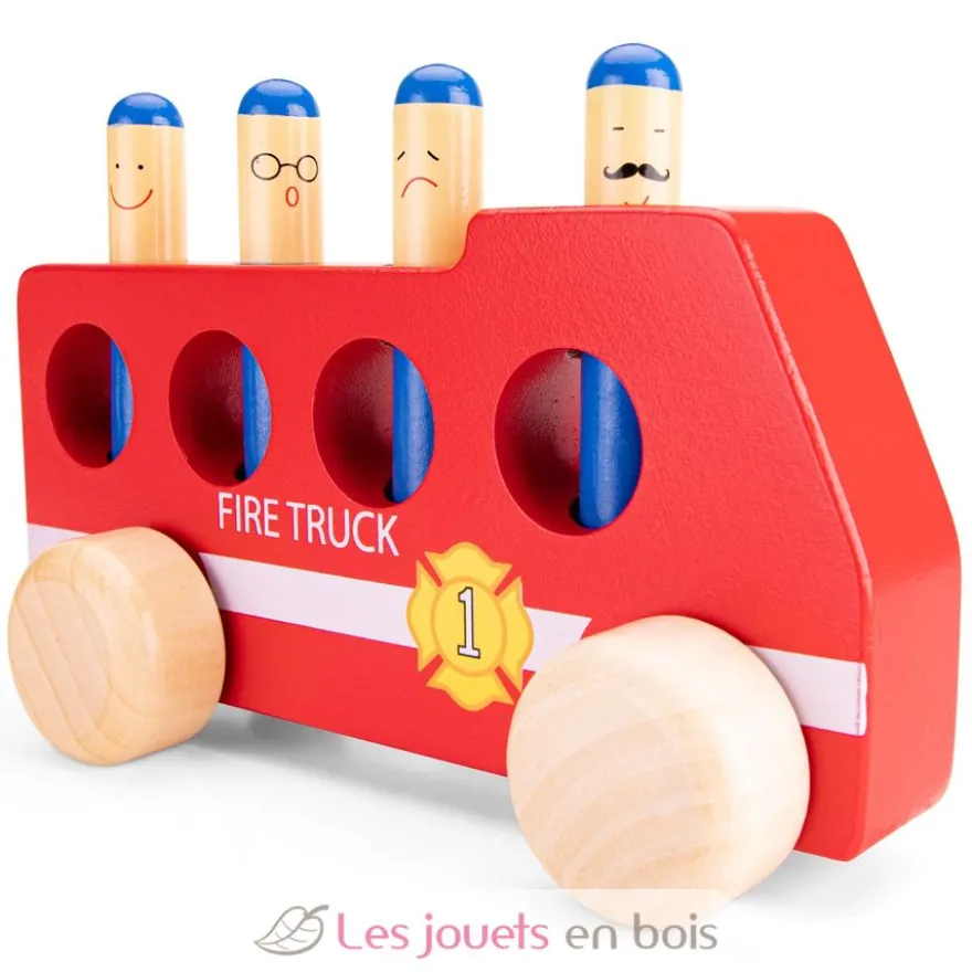 Pop-up Camion de pompiers - New Classic Toys