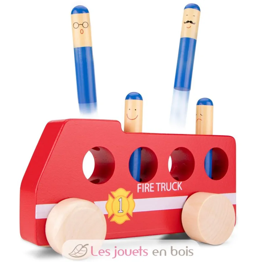 Pop-up Camion de pompiers - New Classic Toys