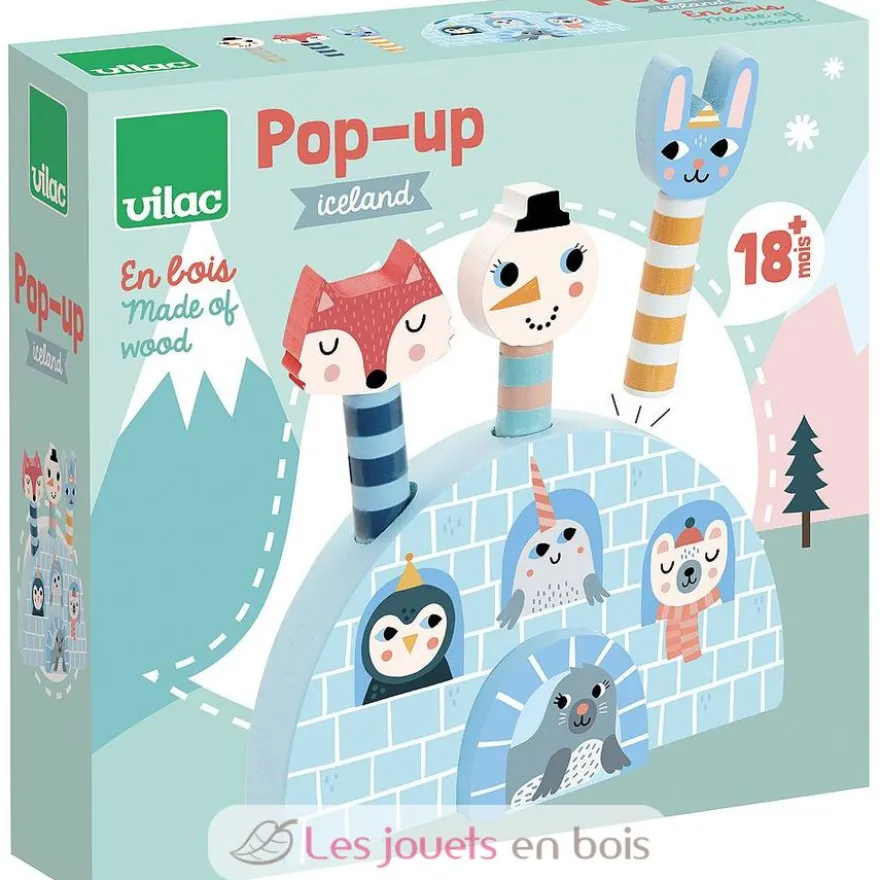 Pop-up Iceland Michelle Carlslund - Vilac