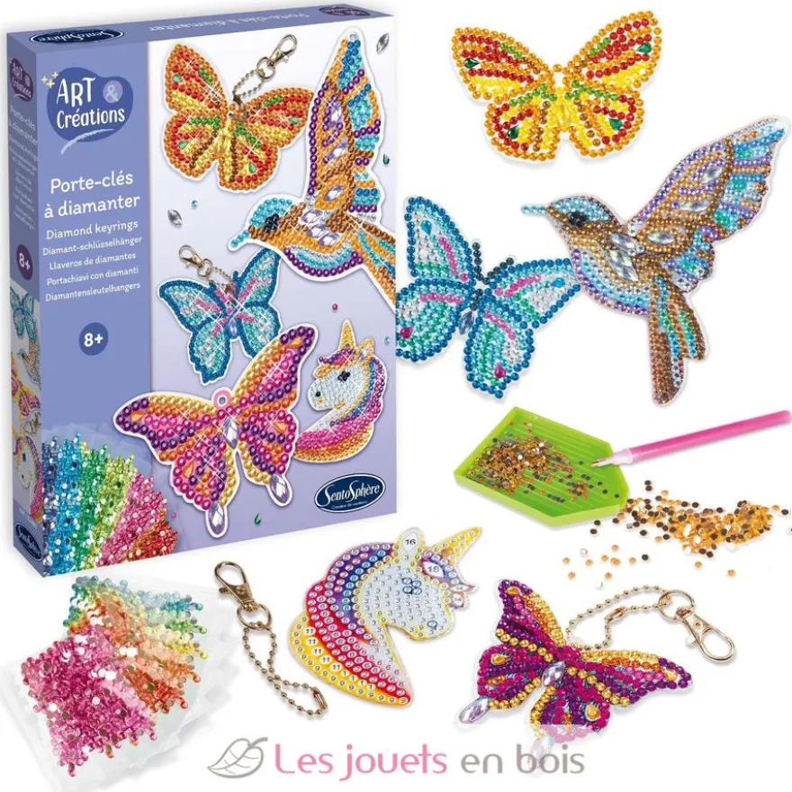 Porte-clés à diamanter - Sentosphère