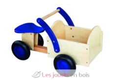 Porteur naturel et bleu - New Classic Toys